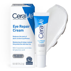 Eye Repair Cream – Under Eye Cream for Puffiness & Bags, with Hyaluronic Acid, Niacinamide & Marine Botanical Complex, Oil-Free, Ophthalmologist Tested
