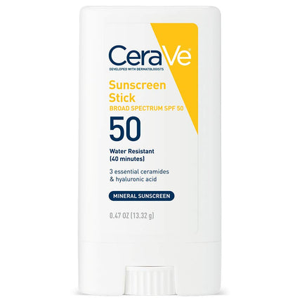 CeraVe Mineral Sunscreen Stick SPF 50