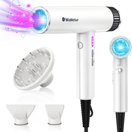 OGSSEN™ Professional Ionic Hair Dryer with Diffuser and High-Speed Motor
