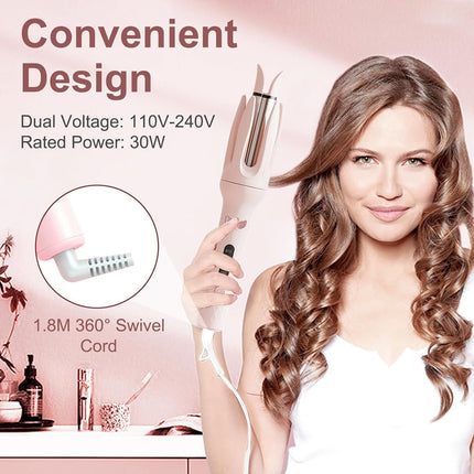 OGSSEN™ Automatic Rotating Curling Iron with LCD Display