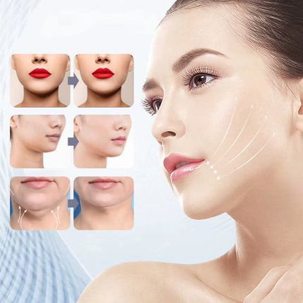 EMS Facial Massager – Microcurrent Face Toning & Tightening Device, USB Rechargeable, 8 Modes & 19 Intensity Levels