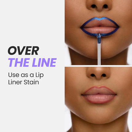 Wonder Blading Peel & Reveal Lip Liner Stain Masque – Long-Lasting Waterproof, Transfer-Proof Matte Lip Tint (Romance Stain & Go)