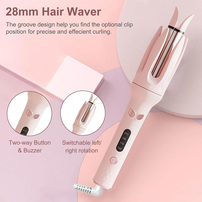 OGSSEN™ Automatic Rotating Curling Iron with LCD Display