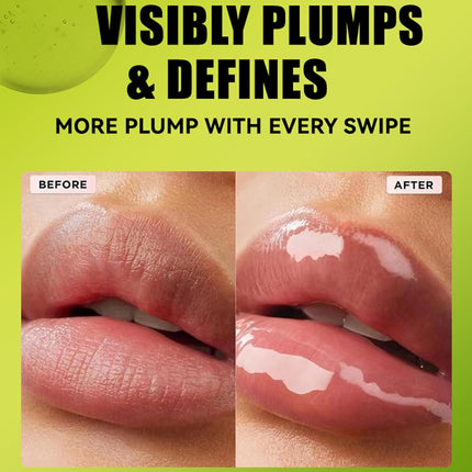 4 Piece Lip Glow Oil Set – Hydrating Tinted Lip Oils for Nourishing Shine & Soft, Plumper-Looking Lips