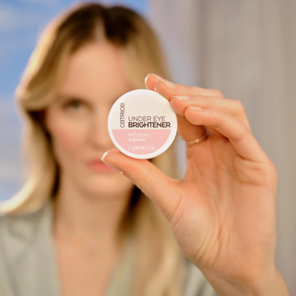 Under Eye Brightener – Conceals & Brightens Dark Circles, with Hyaluronic Acid & Shea Butter, Vegan, Cruelty-Free & Paraben-Free (Light Rose 010)