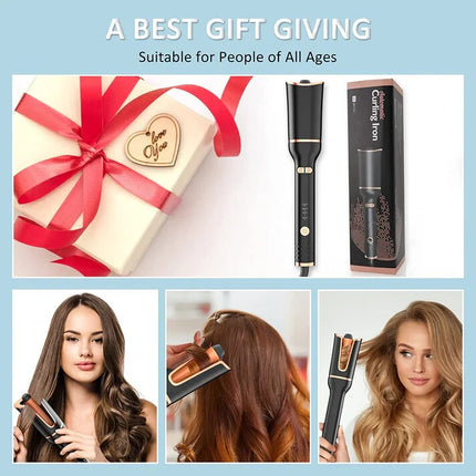 OGSSEN™ Professional Automatic Ceramic Hair Curler for Effortless Waves