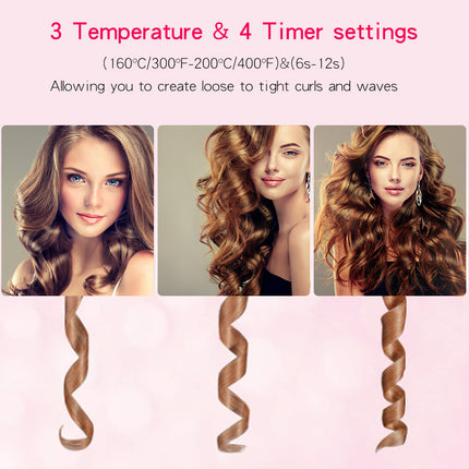 OGSSEN™ Cordless Automatic Hair Curler with LCD Display