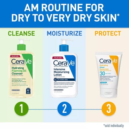 Cerave Intensive Moisturizing Lotion for Dry to Very Dry Skin
