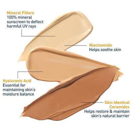 CeraVe Hydrating Mineral Sunscreen Sheer Tint SPF 30.