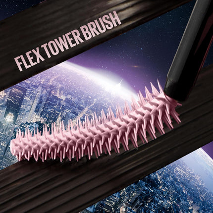 Lash Sensational Sky High Washable Mascara – Volumizing, Lengthening, Defining & Curling, Buildable Formula, Blackest Black