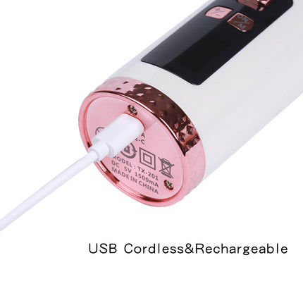 OGSSEN™ Cordless Automatic Hair Curler with LCD Display