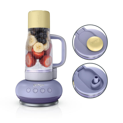 BlendBoss™ Personal Blender – 26 oz Travel Tumbler for Smoothies & Frozen Drinks, Leakproof Lid & Auto-IQ, Lavender Lemonade