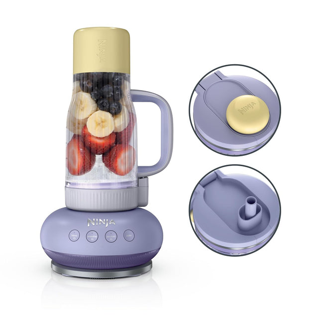 BlendBoss™ Personal Blender – 26 oz Travel Tumbler for Smoothies & Frozen Drinks, Leakproof Lid & Auto-IQ, Lavender Lemonade