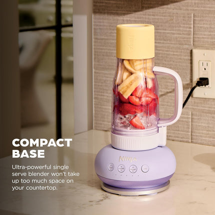 BlendBoss™ Personal Blender – 26 oz Travel Tumbler for Smoothies & Frozen Drinks, Leakproof Lid & Auto-IQ, Lavender Lemonade