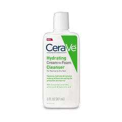 Cerave Hydrating Cream-To-Foam Face Wash - 3 Fl Oz