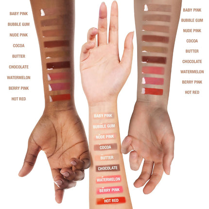 Broadway Vita-Lip Tinted & Clear Lip Gloss Set – 11 Pack Hydrating High-Shine Glosses with Vitamin Oils, Rosehip & Coconut Oil