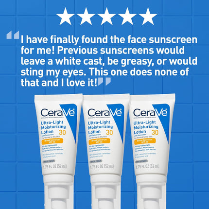 CeraVe Ultra-Light Moisturizing Lotion SPF 30