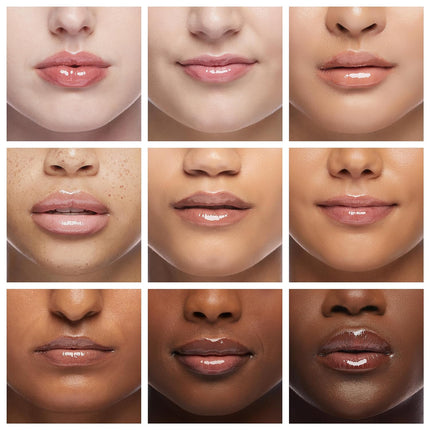 12-Piece Clear Lip Gloss Oil Set – Hydrating Vitamin E Lip Oils with Flavors