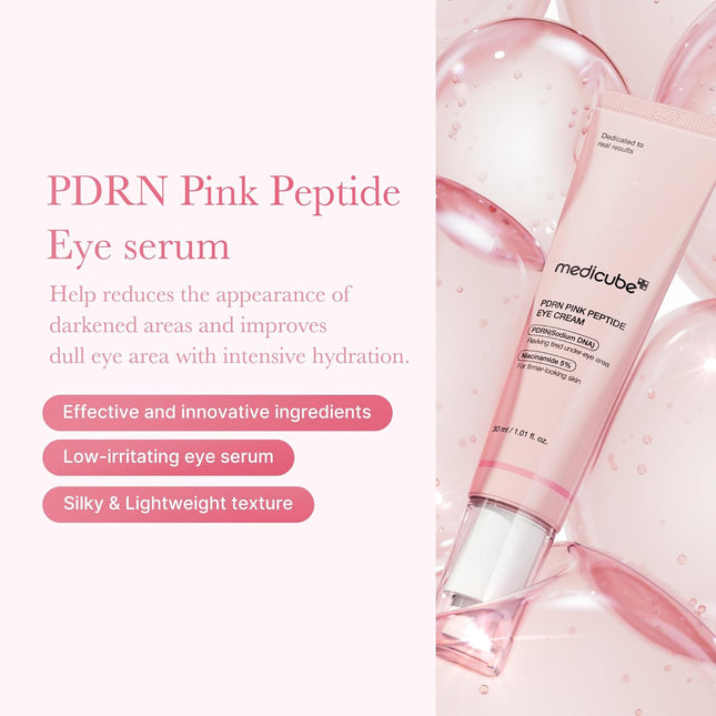Salmon DNA PDRN Eye Serum with Pink Peptides