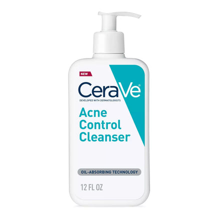 CeraVe Acne Control Cleanser – 2% Salicylic Acid