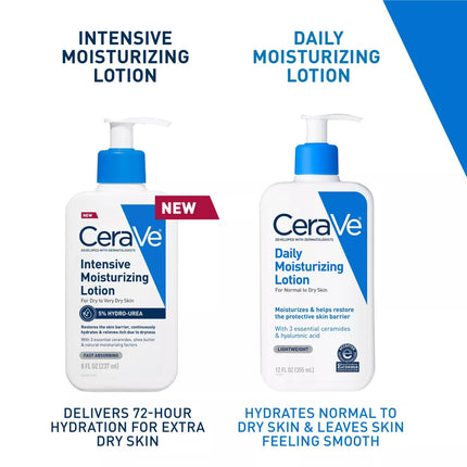 Cerave Intensive Moisturizing Lotion for Dry to Very Dry Skin