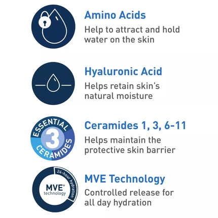Cerave Hydrating Cream-To-Foam Face Wash - 3 Fl Oz