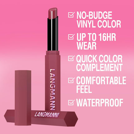 10-Piece Velvet Matte Lipstick Set – Curated Nude & Dark Shades, Soft Matte Finish, Highly Pigmented, Long-Lasting Waterproof Lipsticks