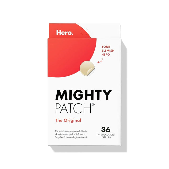 Original Acne Pimple Patches – Hydrocolloid Spot Stickers for Zits & Whiteheads, Overnight Blemish Care, 36 Count
